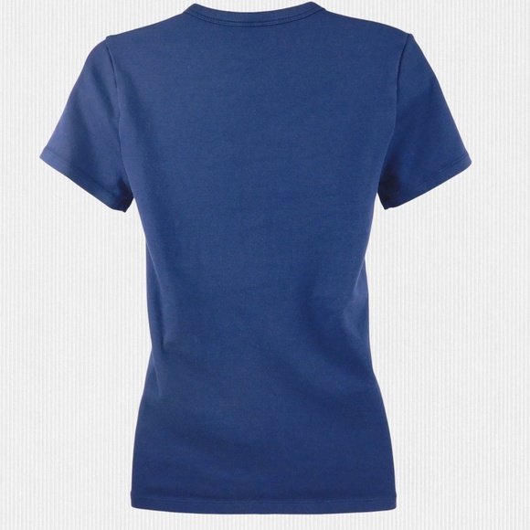 GAP Modern T Navy Blue Short Sleeve V-Neck Tee – Size M - Picture 2 of 3